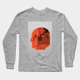 America Long Sleeve T-Shirt